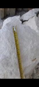 Ukuran batu limestone